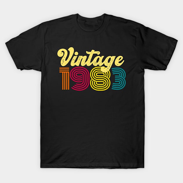 Vintage 1983 T-Shirt by hatem